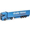 Herpa Modellino camion MAN TGX GX autoarticolato telonato Große-Vehne, miniatura in scala 1:87, pezzo da collezione, Made in Germany, plastica