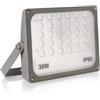 JBdusn 30W Faretto LED da Esterno, IP66 Impermeabile Fari LED Faretti da Esterno, 6500K Faro LED Proiettore per esterni lampada LED per giardino, balcone, garage