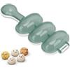 Agatige Shaker per palline di riso, stampo per decorare gli alimenti con agitatore per palline di riso per pranzo fai-da-te per utensili da cucina(Verde)