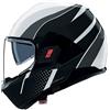 NOLAN Casco N120-1 FLUENTE Nero Bianco NOLAN