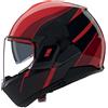 NOLAN Casco N120-1 FLUENTE Nero Rosso NOLAN