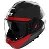 NOLAN Casco N120-1 BLOCCO Nero Rosso NOLAN