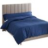 Alexandra House Living Copripiumino Amman Blu 150 x 220 cm