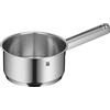 WMF Belmonte - Casseruola da 16 cm, senza coperchio, piccola pentola da 1,5 l, piccola pentola per pasta a induzione, in acciaio INOX Cromargan lucido, non rivestito, adatta al forno