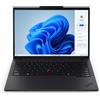 Lenovo Notebook Lenovo ThinkPad T14 Gen 5 (Intel) Intel Core Ultra 125U Computer portatile 35,6 cm (14") WUXGA 16 GB DDR5-SDRAM 512 SSD Wi-Fi 6E (802.11ax) Windows 11 Pro Italiano Nero [21ML0024IX]