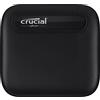 Crucial CT2000X6SSD9 2 TB X6 Portable SSD, Fino a 540 MB/s, USB 3.2, USB-C (x3o)