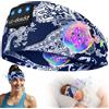 LC-dolida Cuffie per dormire, Cuffie con fascia per lo sport altoparlanti stereo HD ultrasottili perfette per dormire, allenarsi, fare jogging, yoga, insonnia, viaggi aerei, meditazione