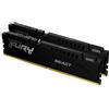 KINGSTON Kit ddr5 kingston 32gb (2x16gb) 5600mhz - fury beast cl40 dimm - kf556c40bbk2-32