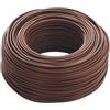 LTC Cavo elettrico FS18 sez. 3X1,5mmq MARRONE bobina 100 metri - FS183G1,5