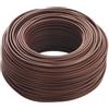 LTC Cavo elettrico FS18 sez. 3X2,5mmq MARRONE bobina 100 metri - FS183G2,5