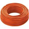 LTC MT100 Cavo Elettrico Unipolare Filo Rame cordina 1,5mmq ARANCIONE CPR FS17 per Impianti elettrici