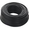 LTC MT100 Cavo Elettrico Unipolare Filo Rame cordina 6mm NERO CPR FS17 per Impianti elettrici