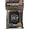 Konami Yu-Gi-Oh Duelist Card Protector Quarter Century Black contiene 100 pezzi