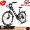 SAMEBIKE RS-A01Pro bicicletta elettrica 500W motore 36 v15ah batteria al litio City Adult E-bike 26-in pneumatico All-terrain bici elettrica - Blue
