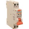 A2ZWORLD RCBO Interruttore Magnetotermico Differenziale Tipo AC Curva C 1P+N 1M 6000A 30mA C25A AC 230V IP20 IEC61009-1 PL8HT