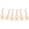 6 Casette in legno da appendere
