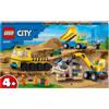 Lego Veicoli da cantiere LEGO® City con gru e palla da demolizione 60391