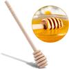 Tyenaza 50 Pz/set Bastoncini per Miele, Mini Barattolo di Marmellata di Miele in Legno Dispenser per la Raccolta di Bastoncini per Miscelazione Domestica (10,5 cm)
