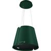 Faber Cappa a isola sospesa BEAT DF/BK MATT F45 345.0740.252 finitura verde/nero opaco da Ø43 cm - PREZZO PROMO FINO AL 22/09