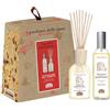 Helan I PROFUMI DELLA CASA SET PANETTONE 1 SPRAY AMBIENTE 100 ML + BASTONCINI AROMATICI AMBIENTE 100 ML