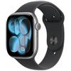 Apple Watch Series 11 GPS + Cellular 46mm, Cassa in Alluminio color Grigio Siderale con cinturino Nero Sport Band - M/L - MFCA4QL/A - Apple Watch>Watch Series 11