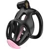 SuperLove Ultimate Chastity Cage Black Size S