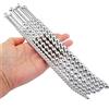 SuperLove Urethral Sounding Curved & Beaded Premium Stainless Steel Dilator Set