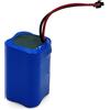 Velamp Batteria al litio ricaricabile 18650x4 7,4V 4400mAh. Con connettore