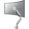 NEOMOUNTS Supporto monitor Neomounts fino a 49" Flat screen, Clamp and Stand, da scrivania, argento [NM-D775SILVERPLUS]