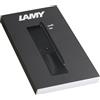 Lamy Set regalo roller swift black smorto - roller con sensazione di scrittura fluida - involucro in metallo con larghezza di tratto B - refill M 66 blue incl. e custodia in vera pelle