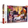 Trefl - Serata Felina - Puzzle 2000 Pezzi - Puzzle con Animali, Intrattenimento Creativo, Puzzle Classico per Adulti e Bambini dai 14 anni
