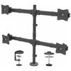 StarTech.com Braccio Articolato da Scrivania per 4 Monitor - Supporto per 4 Sche