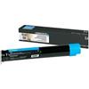 Lexmark C950X2CG cartuccia toner 1 pz Originale Ciano