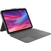 Logitech Combo Touch Grigio Smart Connector QWERTY Inglese UK (Combo Touch For i