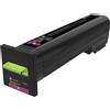 Lexmark ORIGINAL Lexmark toner magenta 72K20M0 CS/CX820 8000 Seiten Cartuccia di ritorno