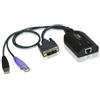 ATEN Adattatore KVM USB DVI Virtual Media con supporto Smart Card