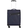 Samsonite Litebeam 4 ruote Carrello della cabina 55 cm blu