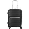 Samsonite Flux Carrello cabina a 4 ruote 55 cm nero