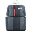 Piquadro Zaino Urban in pelle 39 cm Scomparto per laptop grigio