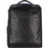Piquadro Blue Square Revamp Zaino da lavoro Pelle 41 cm Scomparto per laptop nero