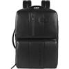 Piquadro Zaino Urban in pelle 44 cm Scomparto per laptop nero