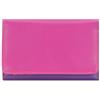 Mywalit Portafoglio trifoglio medio I in pelle 14 cm rosa