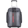 Piquadro Zaino Urban a 2 ruote Trolley in pelle 54 cm Scomparto per laptop grigio