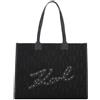 Karl Lagerfeld Skuare Borsa shopper 41 cm nero