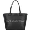 Karl Lagerfeld Signature Borsa shopper Pelle 33 cm nero