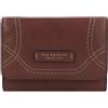 The Bridge Giorgia Portafoglio Protezione RFID Pelle 13.5 cm marrone