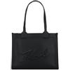 Karl Lagerfeld Skuare Borsa shopper 32 cm nero
