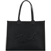 Karl Lagerfeld Skuare Borsa shopper 40.5 cm nero