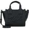 Karl Lagerfeld Skuare Borsa shopper 30 cm nero