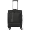 Travelite Crosslite 4 ruote Carrello della cabina S 55 cm nero